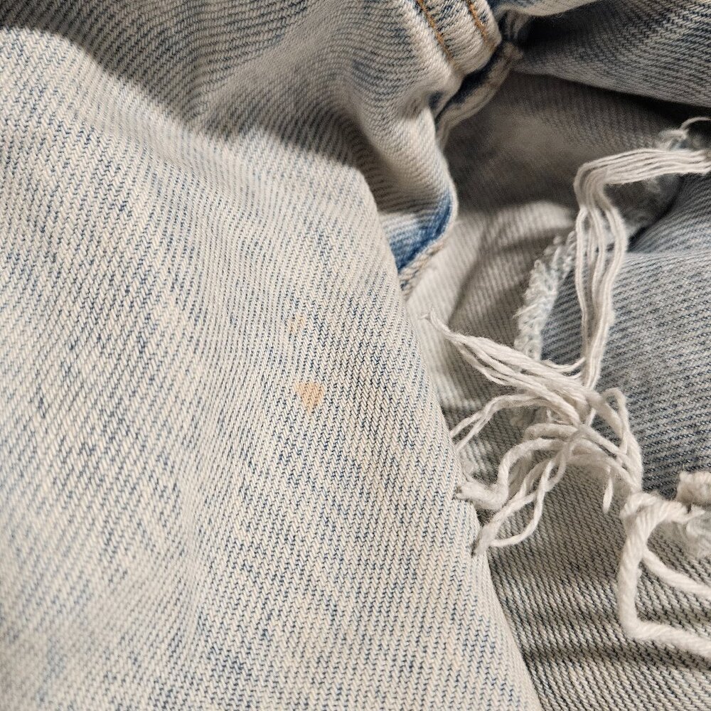 Aeropostale Jeans, whitewashed distressed denim, Size O - Picture 2 of 10